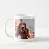 Setter-Hund Kaffeetasse (Links)