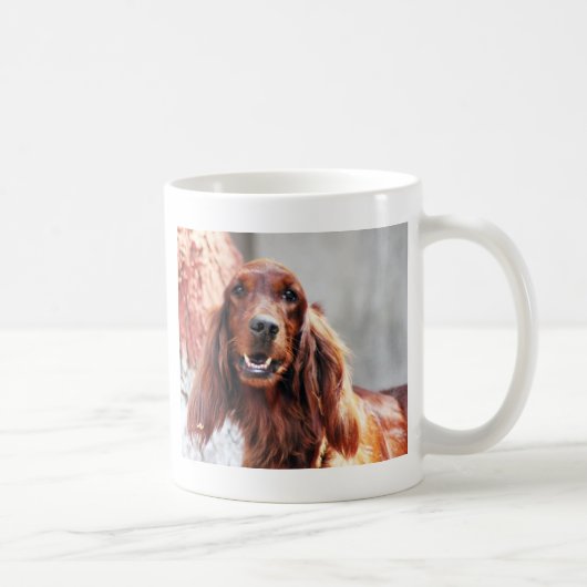 Setter-Hund Kaffeetasse (Rechts)