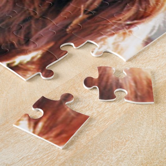 Setter-Hund Puzzle (Seite)