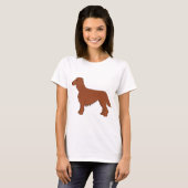 Setter-Hund T-Shirt (Vorne ganz)