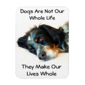 Setter Liebe Foto Magnet (Vertikal)