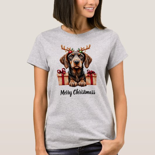 Setter Reindeer T-Shirt (Vorderseite)