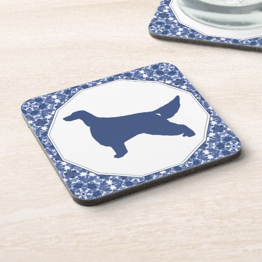 Setter-Untersetzer-Set Getränkeuntersetzer (Linke Seite)