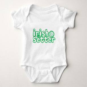 Setter-Volleyball-Entwurf Baby Strampler