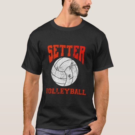 Setter Volleyball T-Shirt (Vorderseite)