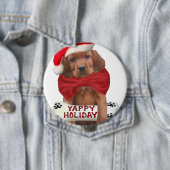 Setter-Yappy Feiertagsgeschenkideen Button (Beispiel)