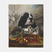 Setters Fleecedecke (Vorderseite)