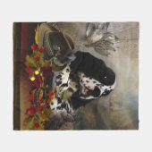 Setters Fleecedecke (Vorderseite (Horizontal))