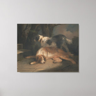 Setters von George Morland Leinwanddruck