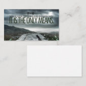 "Setting a example" Inspiration Zitat Mitteilungskarte (Vorne/Hinten)