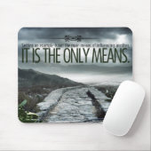 "Setting a example" Inspiration Zitat Mousepad (Mit Mouse)