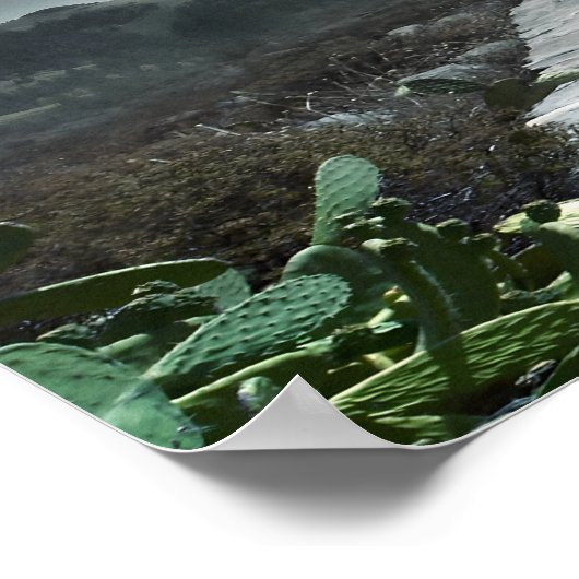 "Setting a example" Inspiration Zitat Poster (Ecke)