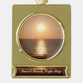 Setting Sun Banner-Ornament Gold (Vorderseite)