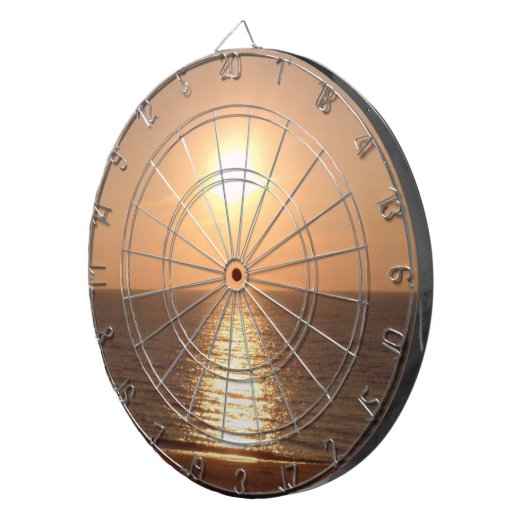 Setting Sun Dartscheibe (Vorderseite rechts)