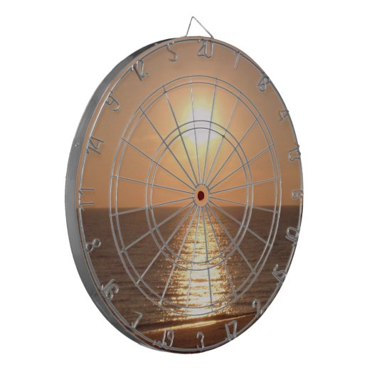 Setting Sun Dartscheibe (Vorderseite Links)