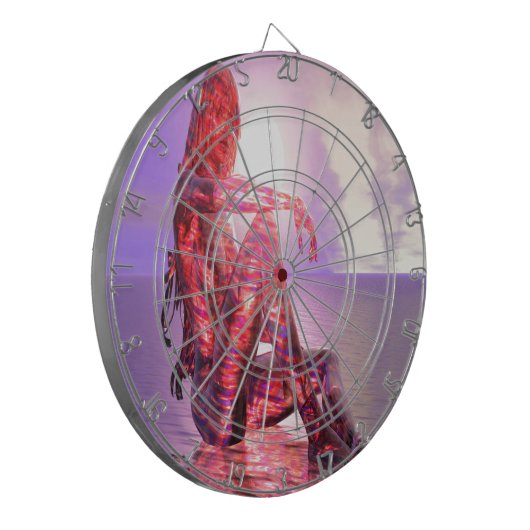 Setting Sun Dartscheibe (Vorderseite Links)