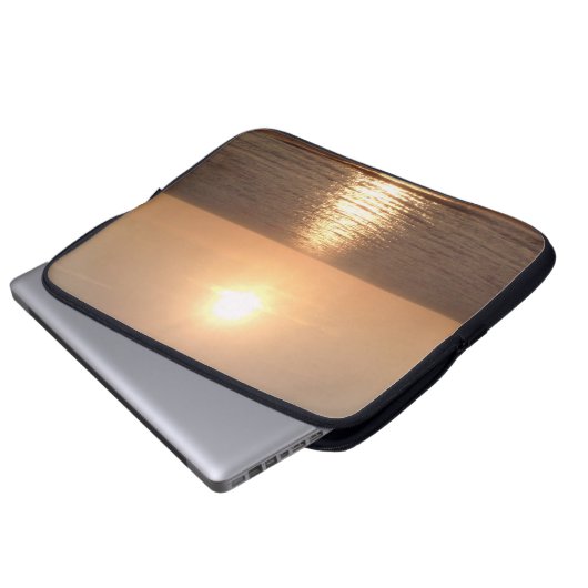 Setting Sun Laptopschutzhülle (Vorne Knopf)