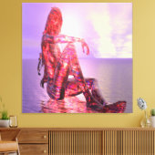 Setting Sun Leinwanddruck (Insitu (Wohnzimmer))