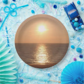 Setting Sun Pappteller (Party)