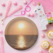 Setting Sun Pappteller (Party)