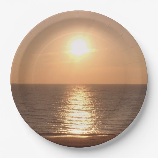 Setting Sun Pappteller (Vorderseite)