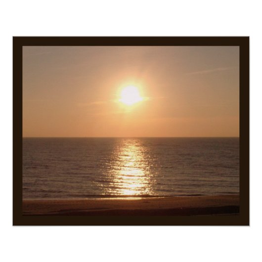 Setting Sun Poster (Vorderseite)