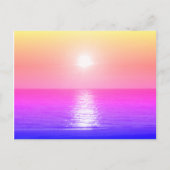 Setting Sun Postkarte (Vorderseite)