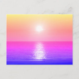 Setting Sun Postkarte