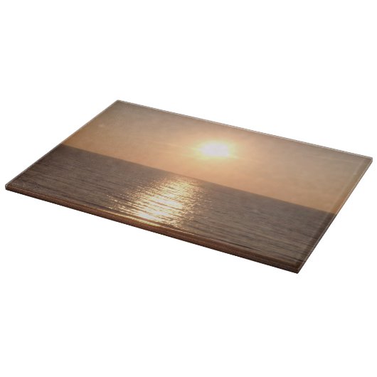Setting Sun Schneidebrett (Ecke)