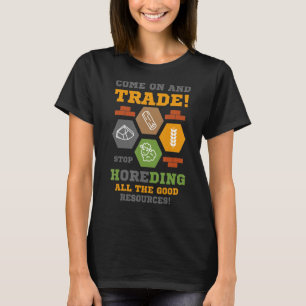 Settler oder Dice für Gesellschaftsspiele und Roll T-Shirt