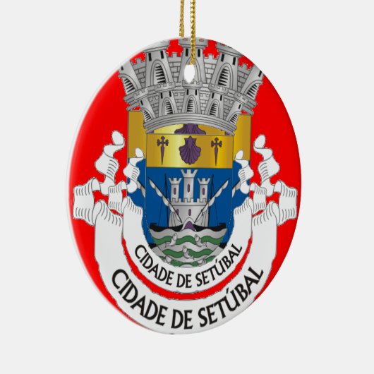 Setubal* Portugal Verzierung/Setubal-Verzierung Keramikornament (Rechts)