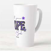 Setze deine Hoffnung in Gottes Latte Tasse (Rechte Ecke)