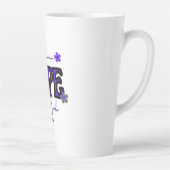 Setze deine Hoffnung in Gottes Latte Tasse (Rechts)