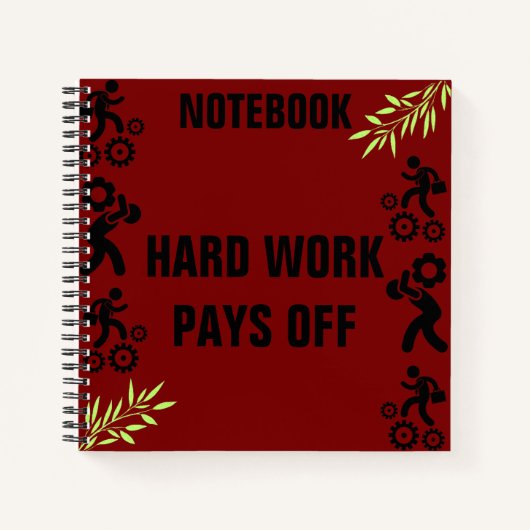 Setze dich, denn sonst wird niemand es tun notizblock (Vorderseite)