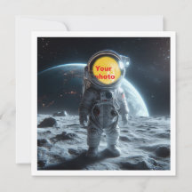 Setze mein Gesicht in das Bild, Astronaut, Weltrau