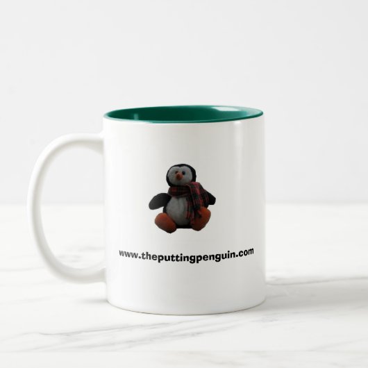 Setzen der Penguin-Tasse Zweifarbige Tasse (Links)