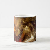 Setzen Sie an die Rüstung der Gott-Krieger-Tasse Kaffeetasse (Mittel)