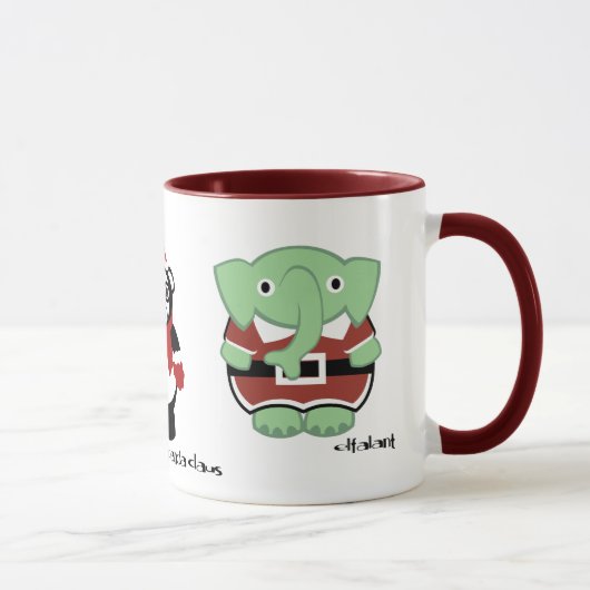 setzen Sie an Ihren roten Anzug! Tasse (Rechts)