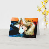 Setzen Sie Bleibe heilen, und bald gut! Karte (Gelbe Blume)