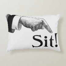 Setzen Sie das Bossy-Akzent-Kissen ab