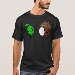 Setzen Sie das Limone in die Kokospalme Wittling l T-Shirt