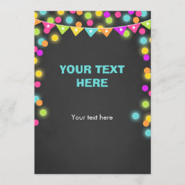 Setzen Sie das Neon Glow-Zeichen der Karte in das 