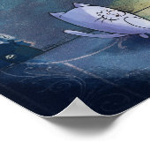 Setzen Sie die Sterne in ihre Sky Print Poster (Ecke)