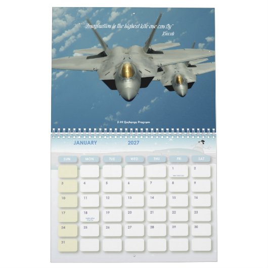 Setzen Sie, die Welt der Luftwaffe 2010 auf Kalender (Jan 2027)