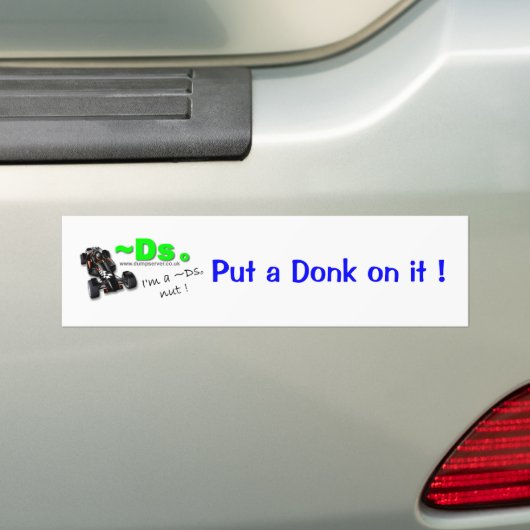 Setzen Sie ein Donk auf es! Autoaufkleber (Auf Auto)