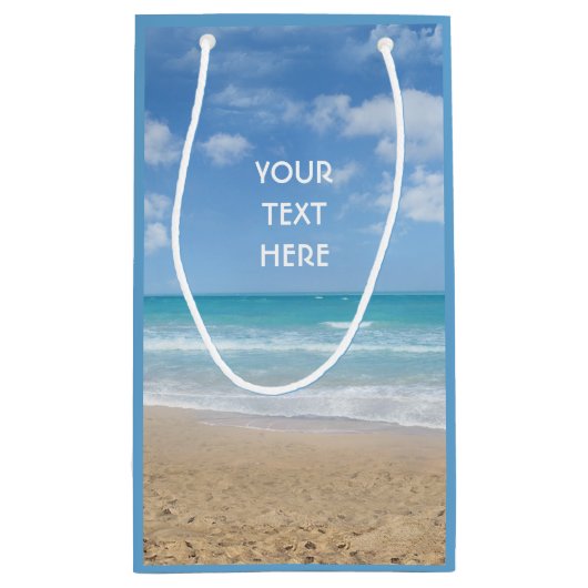 Setzen Sie Geschenk-Tasche mit (oder außen) Ihrem Kleine Geschenktüte (Rückseite)