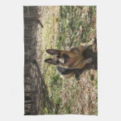 Setzen Sie Ihr Baby auf ein mojo Handtuch (Vertikal)