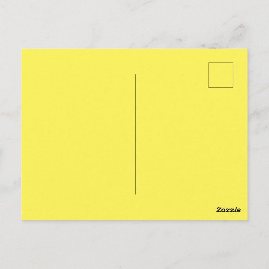 Setzen Sie Ihr bestes SMILE farbenfrohe Zitat fröh Postkarte (Rückseite)