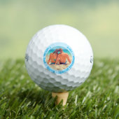 Setzen Sie Ihr Foto für Golfbälle ein Geschenk mit (Insitu T-Shirt)