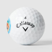 Setzen Sie Ihr Foto für Golfbälle ein Geschenk mit (Logo)